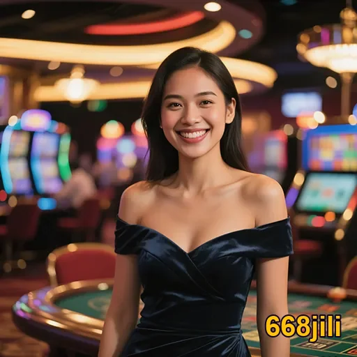 668jili casino gaming woman 4
