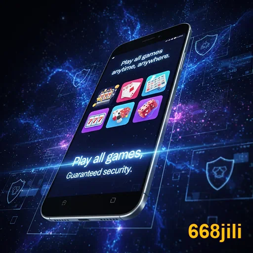 Mobile user enjoying exciting casino games on app