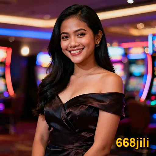668jili smiling woman casino 3