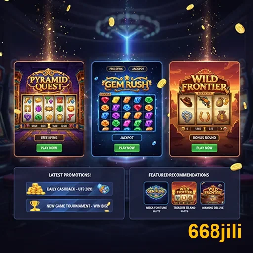 VIP player enjoying mobile casino games at 668jili
